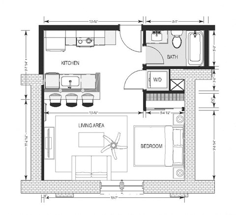 7135 Canterbury Ave. Studio-2 Beds Apartment for Rent - Photo Gallery 36